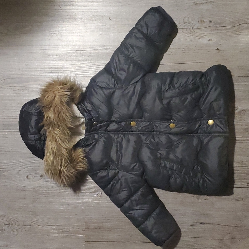 Old Navy | Frost Free Toddler Puffer Jacket | Black | 18-24 Montha